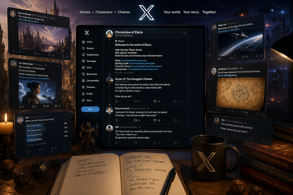 How to Play RPGs via X (2026 Edition)